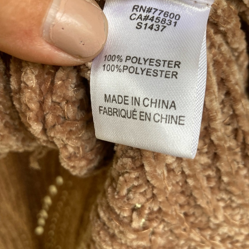 Saltwater LUXE Tan Knit Hooded Cardigan - Picture 4 of 7